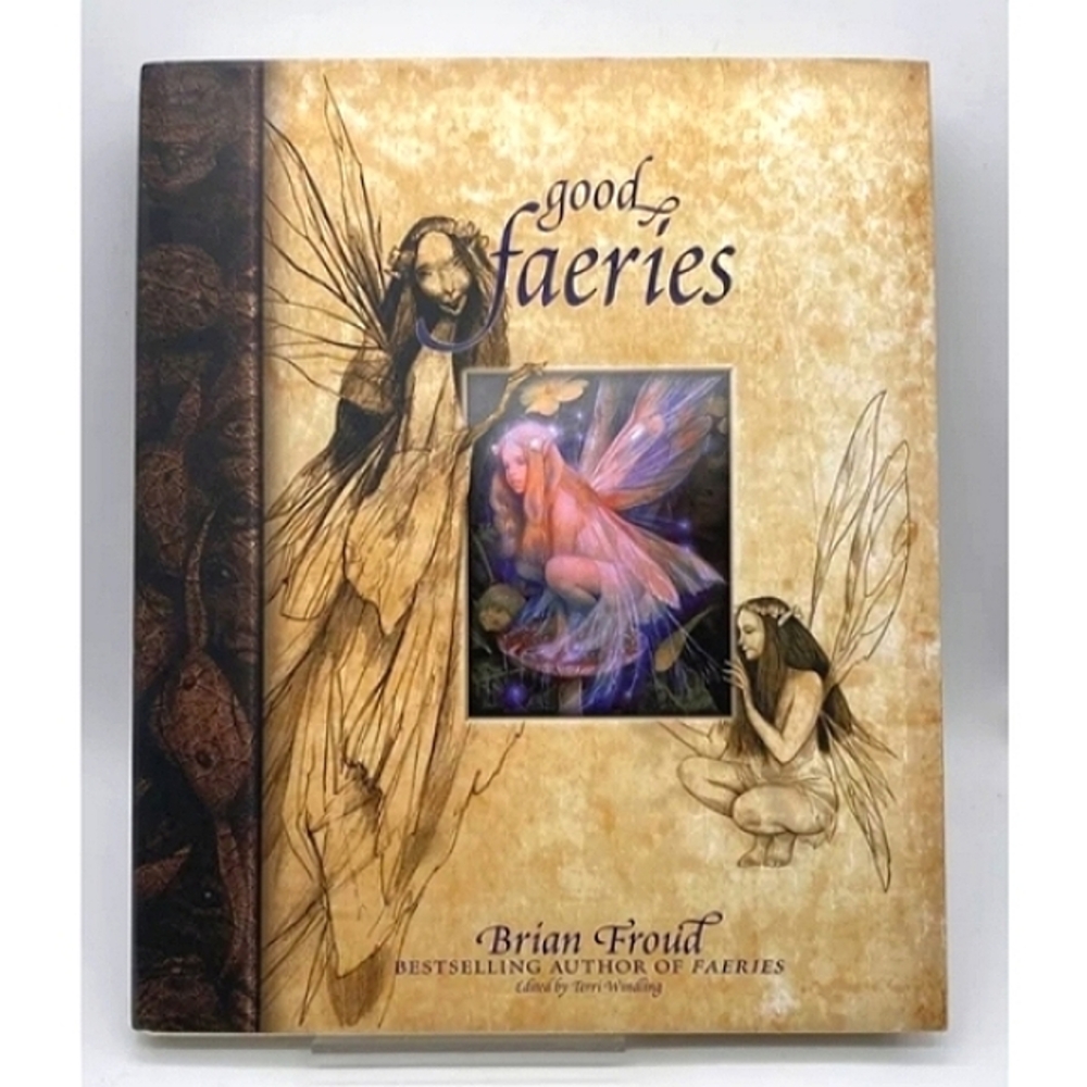 "Good Faeries/Bad Fairies" Vintage Hardcover Book🧚‍♀️🧚
